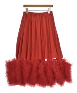 noir kei ninomiya（ノワールケイニノミヤ）ひざ丈スカート 赤 サイズ:S レディース/2200669068054