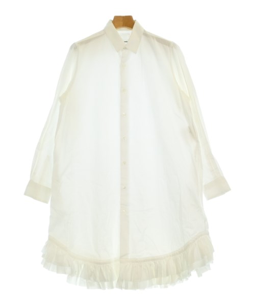 noir kei ninomiya(ノワール　ケイ　ニノミヤ)シャツワンピース 白 サイズ:S/2200669353051