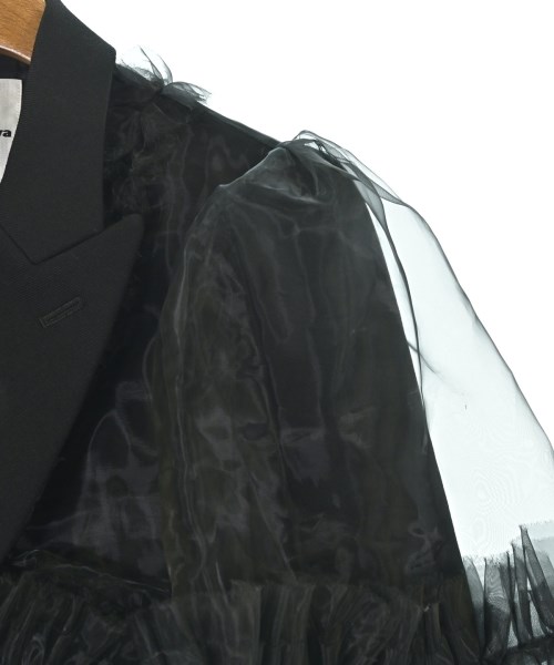 noir kei ninomiya（ノワールケイニノミヤ）カジュアルジャケット 黒 サイズ:XS レディース/2200669645040
