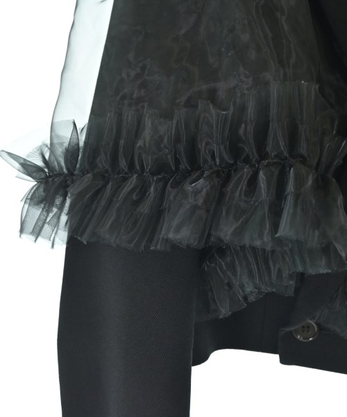 noir kei ninomiya（ノワールケイニノミヤ）カジュアルジャケット 黒 サイズ:XS レディース/2200669645040