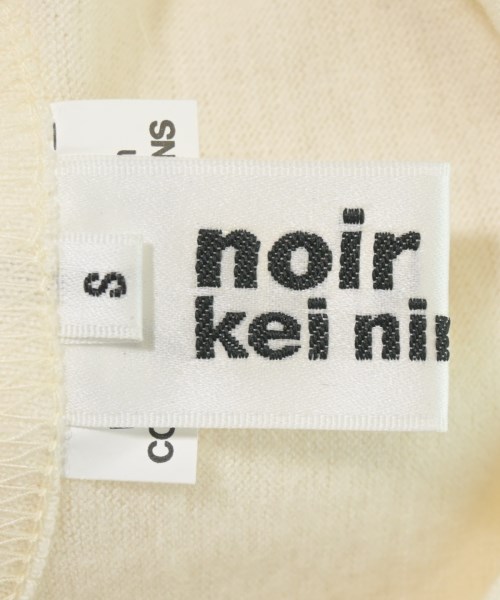 noir kei ninomiya（ノワールケイニノミヤ）Tシャツ・カットソー 白 サイズ:S レディース/2200667293106