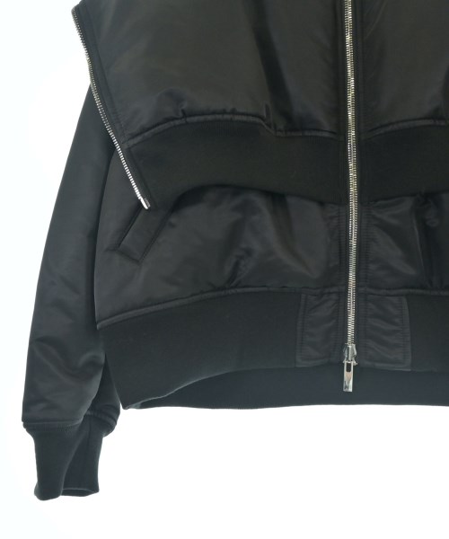 noir kei ninomiya（ノワールケイニノミヤ）ミリタリーブルゾン 黒 サイズ:M レディース/2200667706132