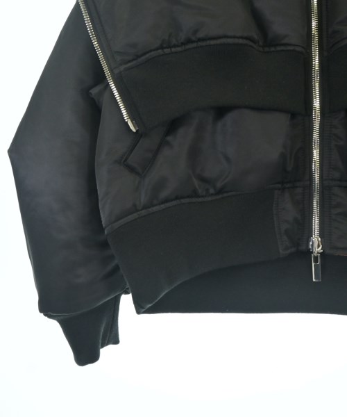 noir kei ninomiya（ノワールケイニノミヤ）ミリタリーブルゾン 黒 サイズ:XS レディース/2200670281015