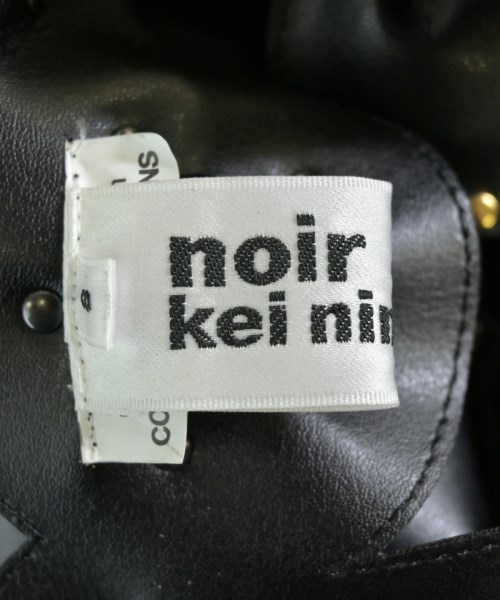 noir kei ninomiya（ノワールケイニノミヤ）ジャケット 黒 サイズ:S レディース/2200669898026