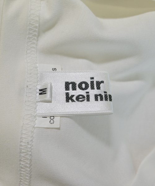 noir kei ninomiya（ノワールケイニノミヤ）Tシャツ・カットソー 白 サイズ:M レディース/2200671381141
