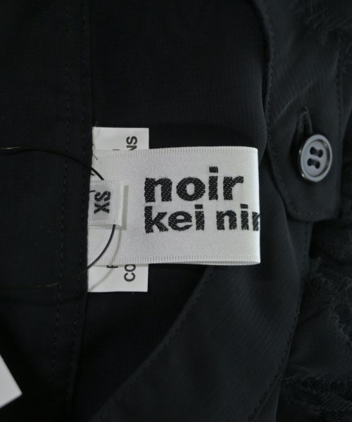 noir kei ninomiya（ノワールケイニノミヤ）カジュアルシャツ 黒 サイズ:XS レディース/2200671419028