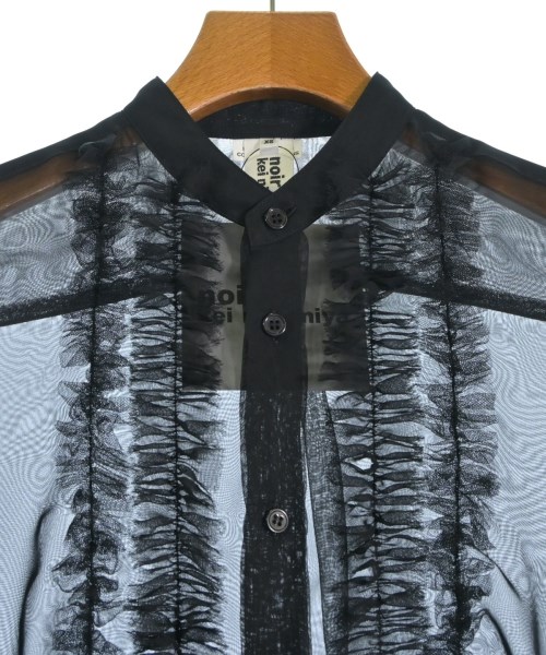 noir kei ninomiya（ノワールケイニノミヤ）カジュアルシャツ 黒 サイズ:XS レディース/2200671419028