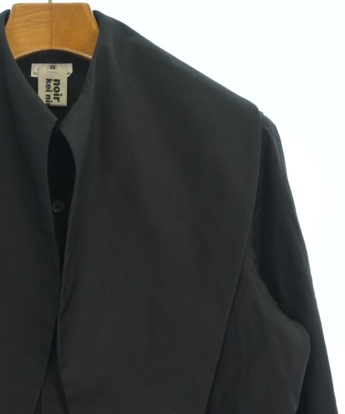 noir kei ninomiya（ノワールケイニノミヤ）カジュアルシャツ 黒 サイズ:XS レディース/2200671873035