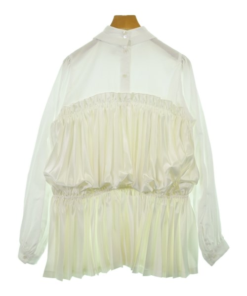 noir kei ninomiya（ノワールケイニノミヤ）カジュアルシャツ 白 サイズ:S レディース/2200672013089