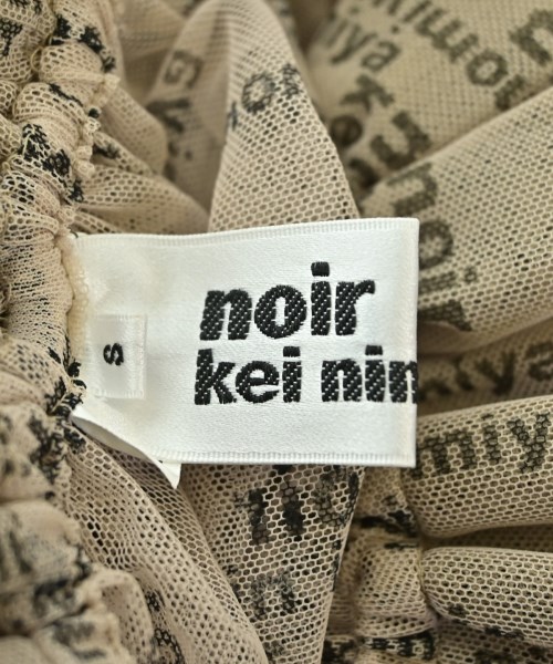 noir kei ninomiya（ノワールケイニノミヤ）ブラウス ベージュ サイズ:S レディース/2200732917128