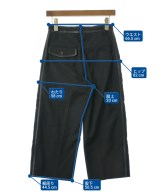 noir kei ninomiya（ノワールケイニノミヤ）クロップドパンツ 黒 サイズ:XS レディース/2200734720061