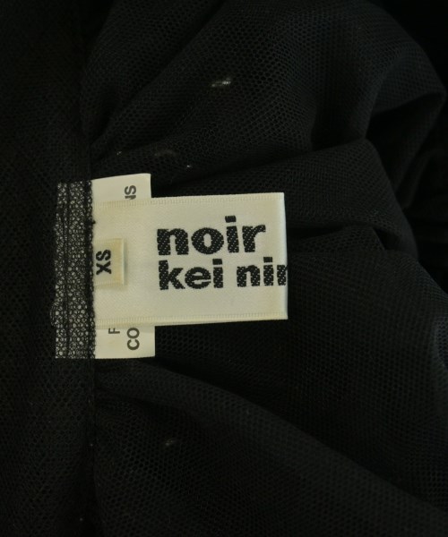 noir kei ninomiya（ノワールケイニノミヤ）ブラウス 黒 サイズ:XS レディース/2200721370026