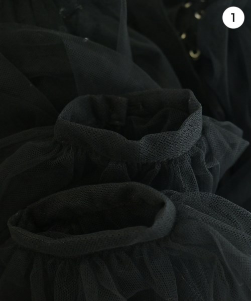 noir kei ninomiya（ノワールケイニノミヤ）ブラウス 黒 サイズ:XS レディース/2200721370026