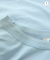 noir kei ninomiya（ノワールケイニノミヤ）Tシャツ・カットソー 青 サイズ:S レディース/2200720521207