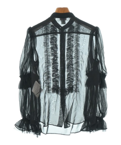 noir kei ninomiya（ノワールケイニノミヤ）カジュアルシャツ 黒 サイズ:XS レディース/2200721839011