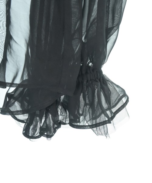 noir kei ninomiya（ノワールケイニノミヤ）カジュアルシャツ 黒 サイズ:XS レディース/2200721839011