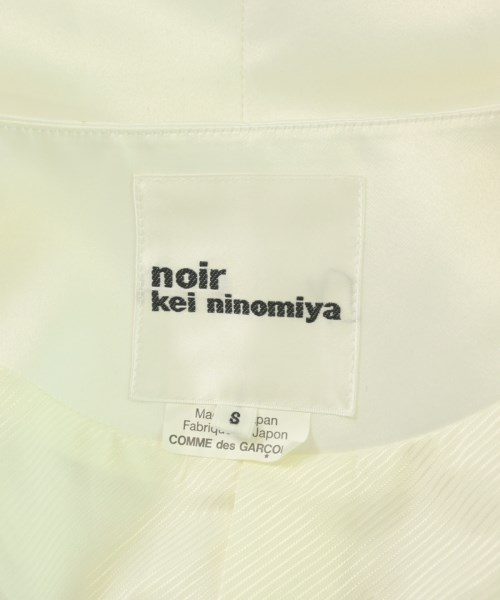 noir kei ninomiya（ノワールケイニノミヤ）カジュアルジャケット 白 サイズ:S レディース/2200723876014