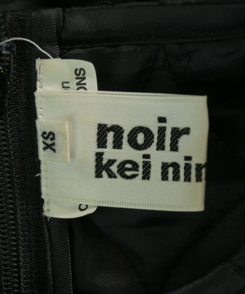 noir kei ninomiya（ノワールケイニノミヤ）ワンピース 黒 サイズ:XS レディース/2200724129034