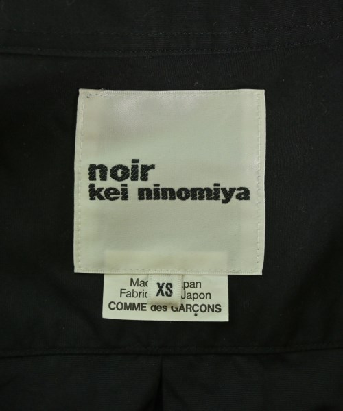 noir kei ninomiya（ノワールケイニノミヤ）カジュアルシャツ 黒 サイズ:XS レディース/2200727130068