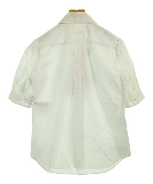 noir kei ninomiya（ノワールケイニノミヤ）カジュアルシャツ 白 サイズ:XS レディース/2200727130075