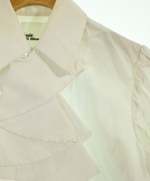 noir kei ninomiya（ノワールケイニノミヤ）カジュアルシャツ 白 サイズ:XS レディース/2200727130075