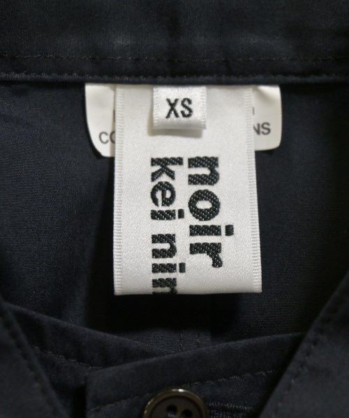 noir kei ninomiya（ノワールケイニノミヤ）カジュアルシャツ 黒 サイズ:XS レディース/2200727547033