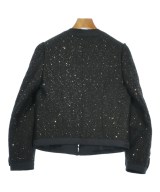 noir kei ninomiya（ノワールケイニノミヤ）ノーカラージャケット 黒 サイズ:S レディース/2200683167023