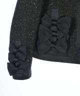 noir kei ninomiya（ノワールケイニノミヤ）ノーカラージャケット 黒 サイズ:S レディース/2200683167023