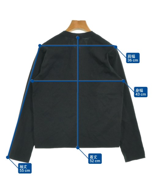 noir kei ninomiya（ノワールケイニノミヤ）Tシャツ・カットソー 黒 サイズ:M レディース/2200683167054
