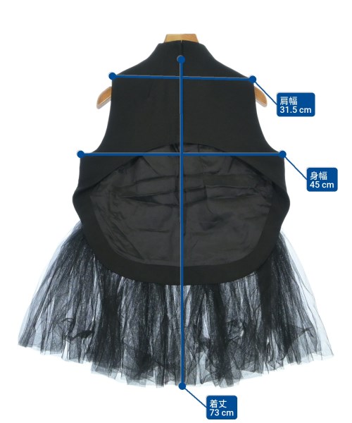noir kei ninomiya（ノワールケイニノミヤ）ブラウス 黒 サイズ:-(L位) レディース/2200684113012