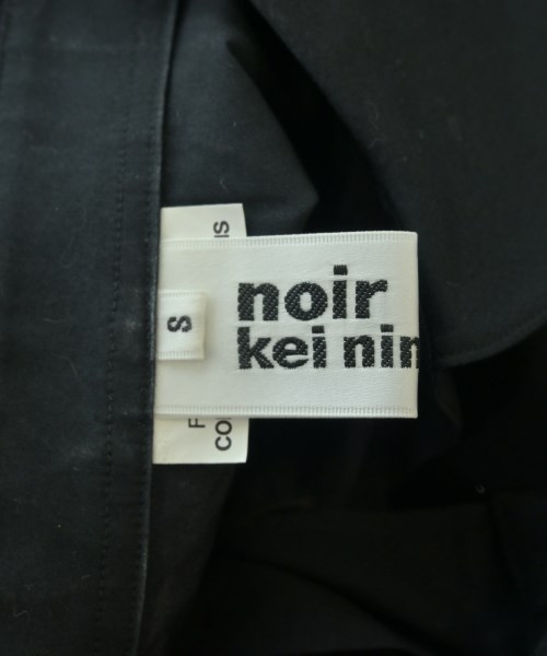 noir kei ninomiya（ノワールケイニノミヤ）カジュアルシャツ 黒 サイズ:S レディース/2200684706030