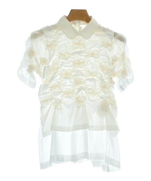 noir kei ninomiya(ノワール　ケイ　ニノミヤ)ブラウス 白 サイズ:S/2200688871093