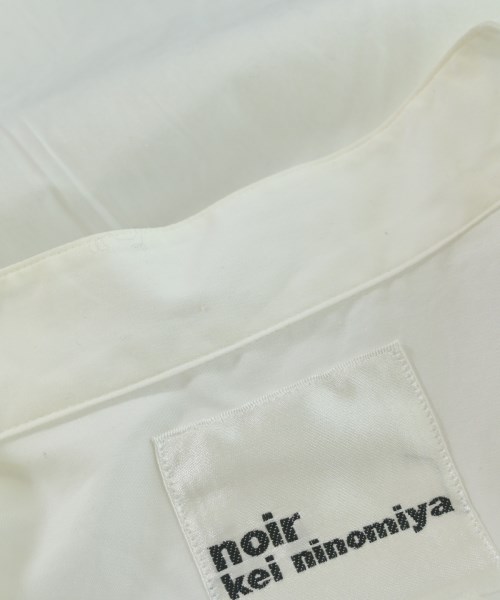 noir kei ninomiya（ノワールケイニノミヤ）カジュアルシャツ 白 サイズ:S レディース/2200683797053