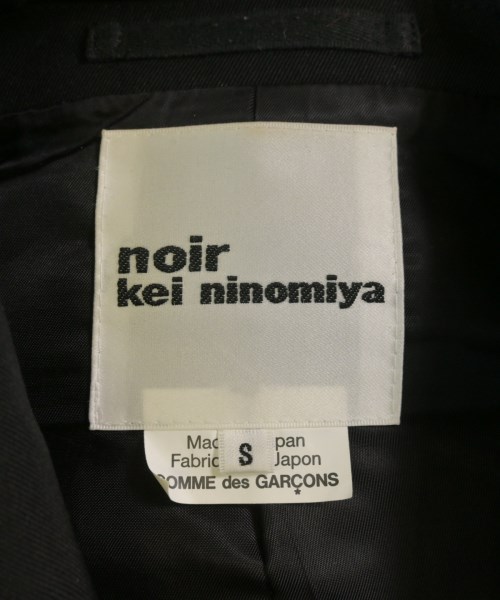 noir kei ninomiya（ノワールケイニノミヤ）カジュアルジャケット 黒 サイズ:S レディース/2200689192029