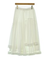 noir kei ninomiya（ノワールケイニノミヤ）ロング・マキシ丈スカート 白 サイズ:-(M位) レディース/2200690809015