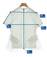 noir kei ninomiya（ノワールケイニノミヤ）Tシャツ・カットソー 白 サイズ:XS レディース/2200691088105