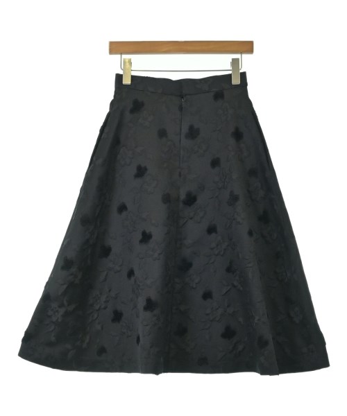 noir kei ninomiya（ノワールケイニノミヤ）ひざ丈スカート 黒 サイズ:XS レディース/2200691088150