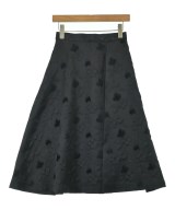 noir kei ninomiya（ノワールケイニノミヤ）ひざ丈スカート 黒 サイズ:XS レディース/2200691088150