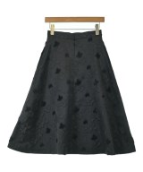 noir kei ninomiya（ノワールケイニノミヤ）ひざ丈スカート 黒 サイズ:XS レディース/2200691088150