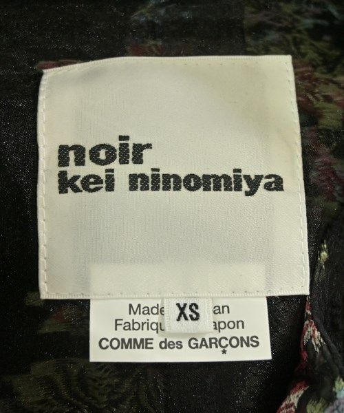 noir kei ninomiya（ノワールケイニノミヤ）カジュアルジャケット 黒 サイズ:XS レディース/2200691088174