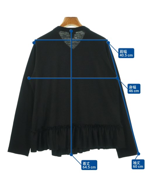 noir kei ninomiya（ノワールケイニノミヤ）カーディガン 黒 サイズ:S レディース/2200691404011