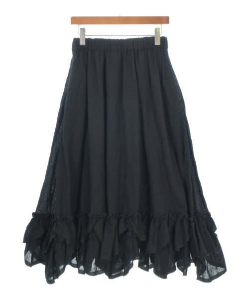 noir kei ninomiya(ノワール　ケイ　ニノミヤ)ロング・マキシ丈スカート 黒 サイズ:XS/2200691519036