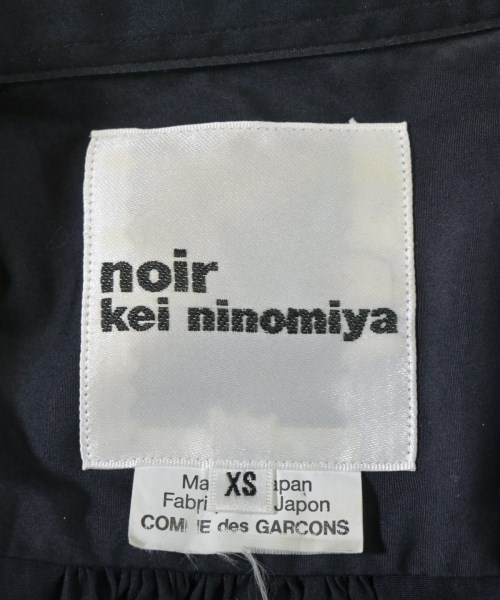 noir kei ninomiya（ノワールケイニノミヤ）カジュアルシャツ 黒 サイズ:XS レディース/2200691661032