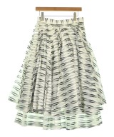 noir kei ninomiya（ノワールケイニノミヤ）ロング・マキシ丈スカート 白 サイズ:S レディース/2200688859053