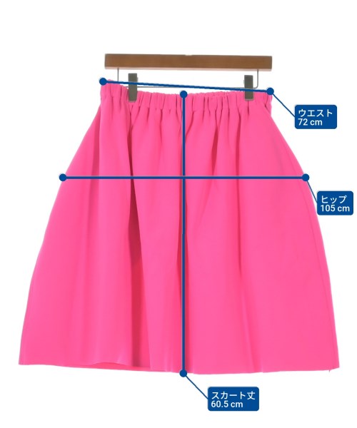 ORGANIC by JOHN PATRICK（オーガニックバイジョンパトリック）ひざ丈スカート ピンク サイズ:XS レディース/2200636071261