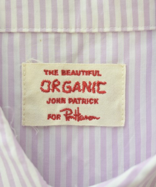 ORGANIC by JOHN PATRICK（オーガニックバイジョンパトリック）カジュアルシャツ ピンク サイズ:F レディース/2200704427181