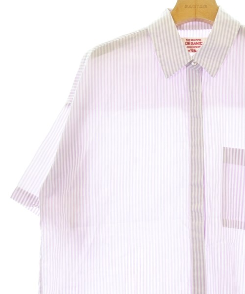 ORGANIC by JOHN PATRICK（オーガニックバイジョンパトリック）カジュアルシャツ ピンク サイズ:F レディース/2200704427181