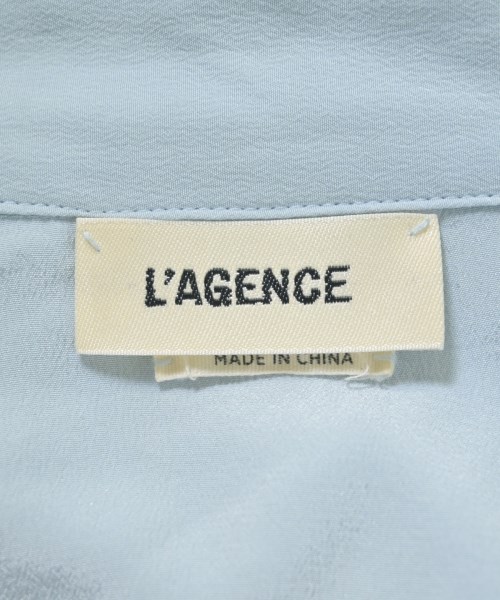 L'AGENCE（ラジャンス）ブラウス 青 サイズ:S レディース/2200701730239