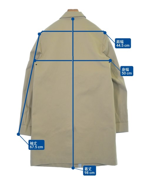 ami（アミ）ステンカラーコート ベージュ サイズ:S メンズ/2200635676023