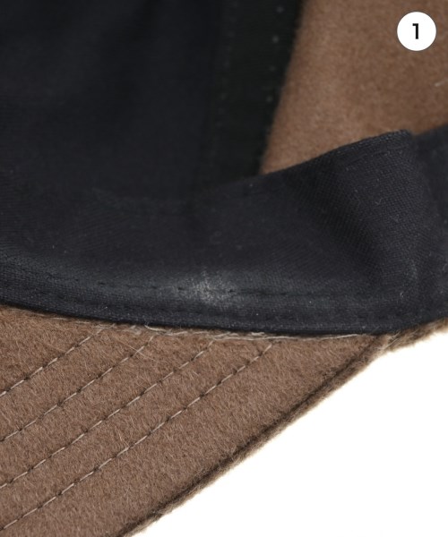 ami（アミ）キャップ 茶 サイズ:- メンズ/2200640578022